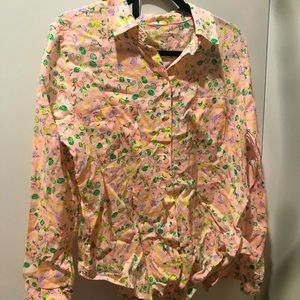 Lilly Pulitzer button down shirt